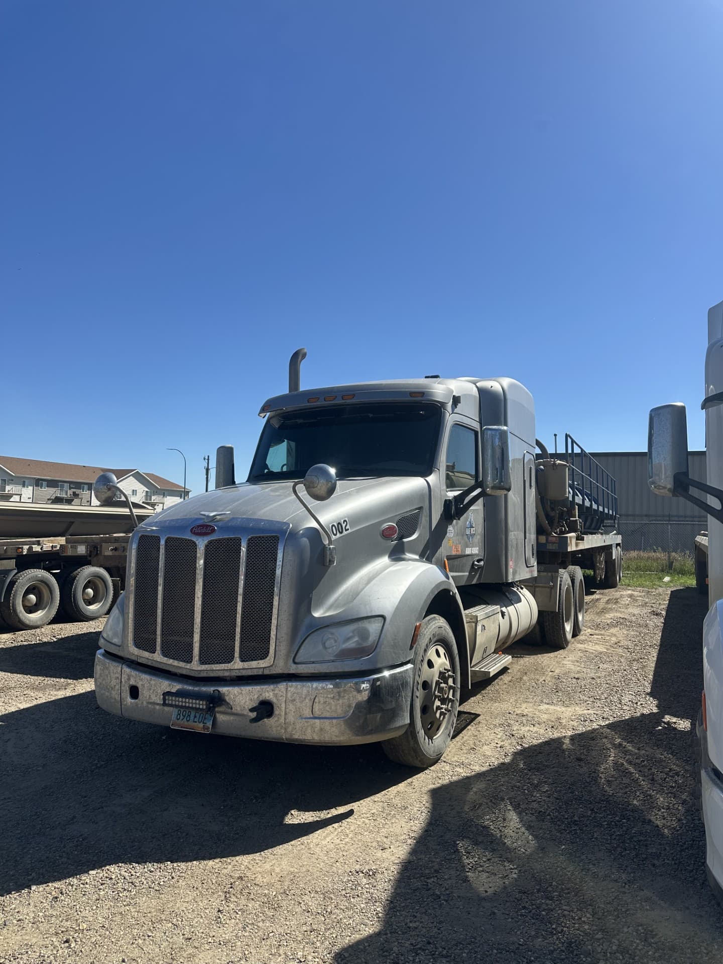 Blue Rock Peterbilt tractor, unit 002